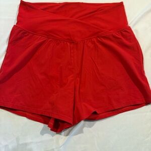 Mano B Red Active Shorts – Size M – NWOT